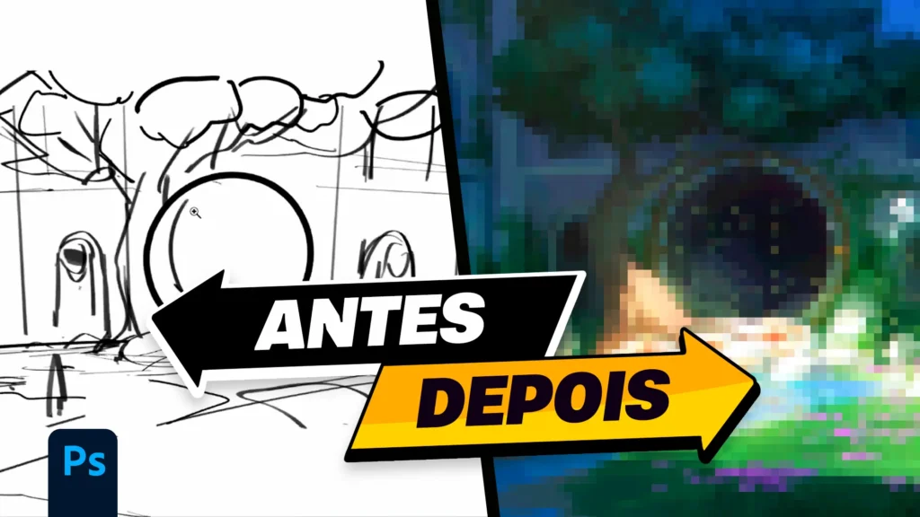 Aula – Pintando um CENÁRIO do ZERO